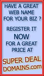 Super Deal Domains - Great Deals on Web Names